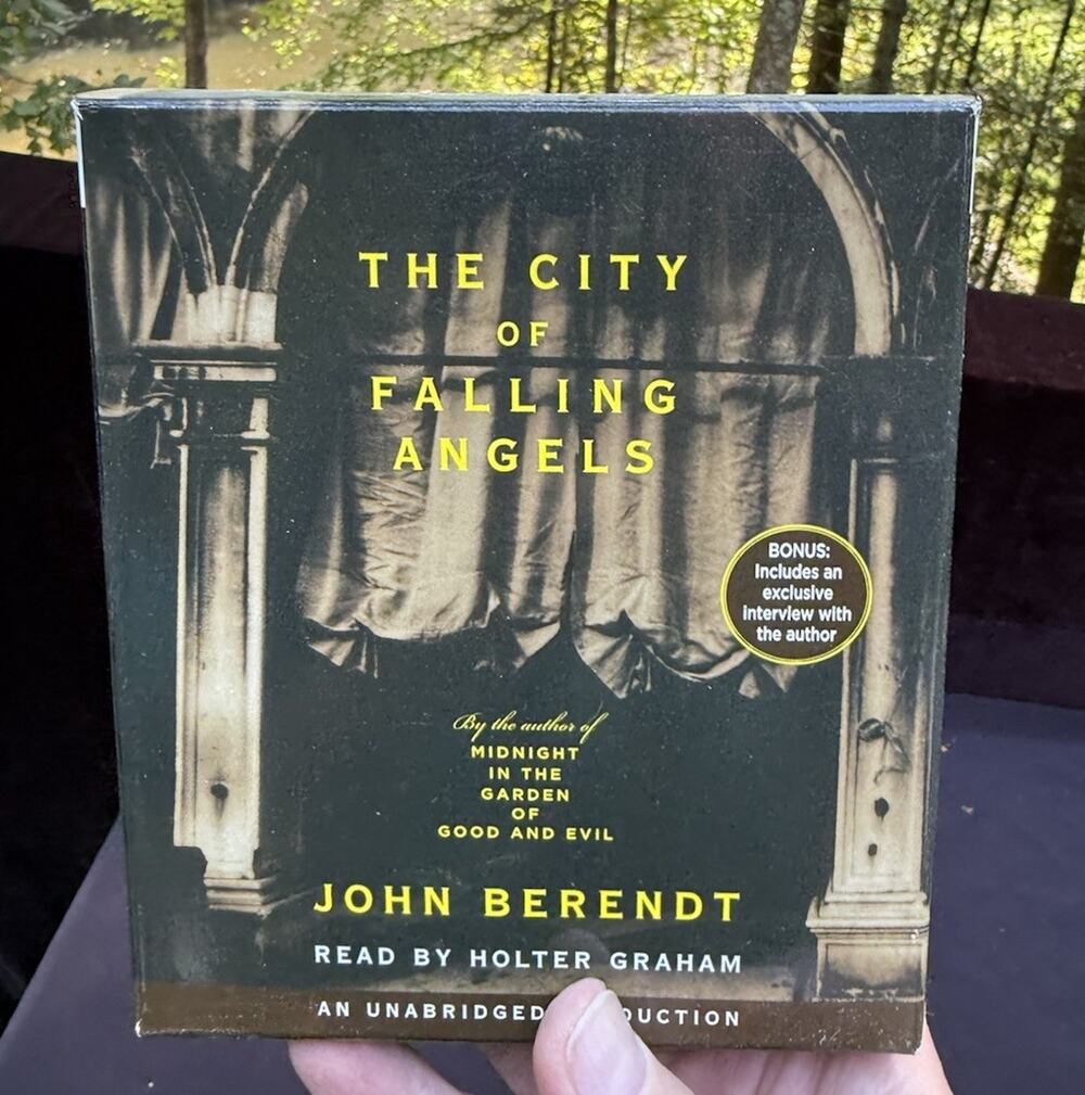 The City of Falling Angels by John Berendt Unabridged Audiobook EUC -B4